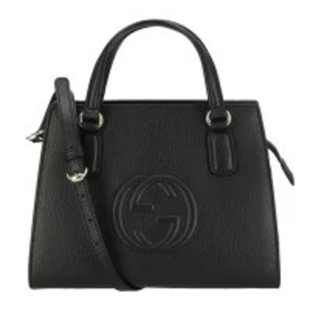 GUCCI Soho Interlocking GG Shoulder Bag
